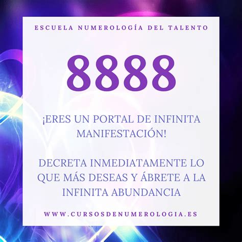 código sagrado 8888 significado|El misterio del número 8888 en la numerología: Significados y .